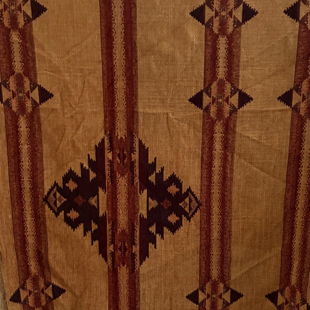 Vintage Kravet Southwestern Chenille fabric